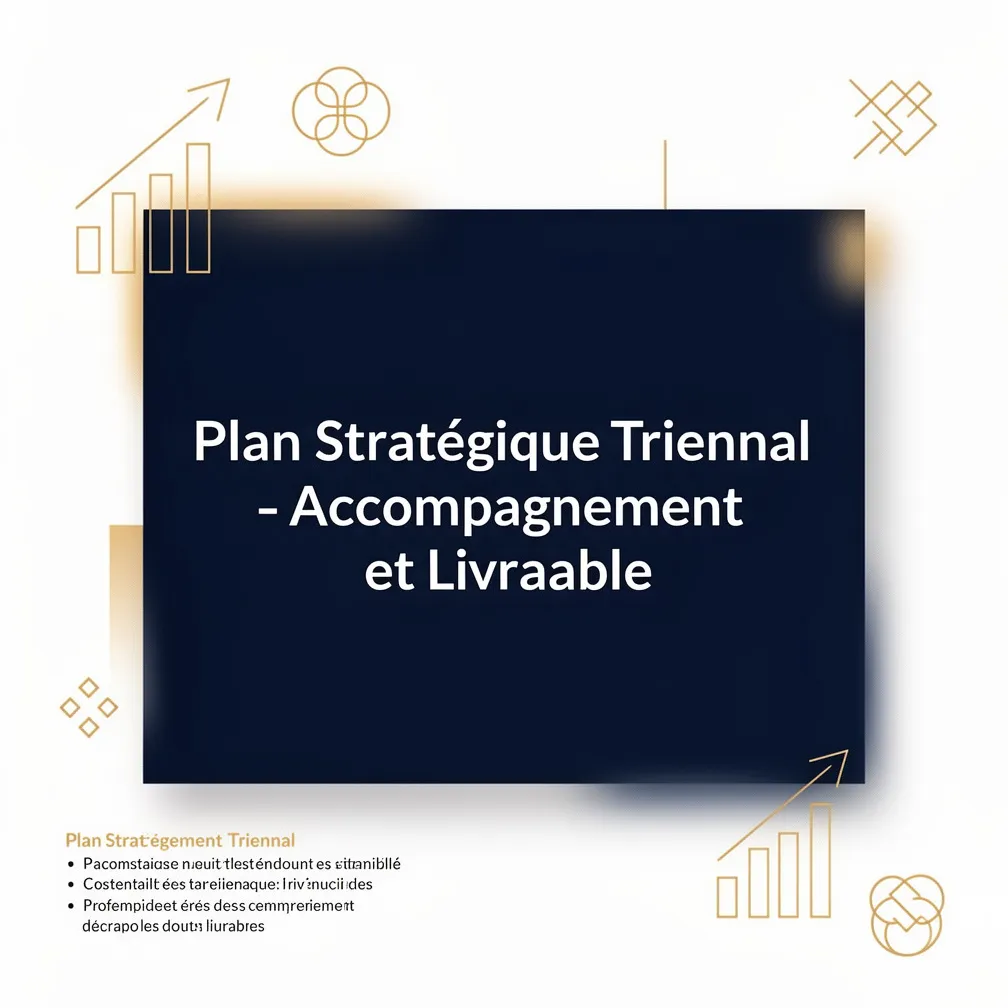 Plan Stratégique Triennal - Accompagnement et Livrable