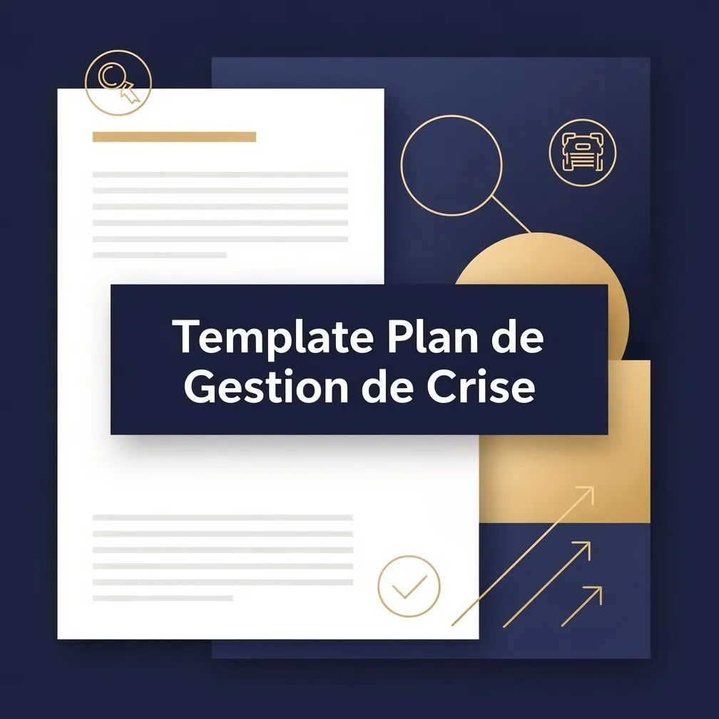 Template Plan de Gestion de Crise