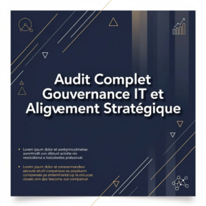Audit Complet Gouvernance IT et Alignement Stratégique